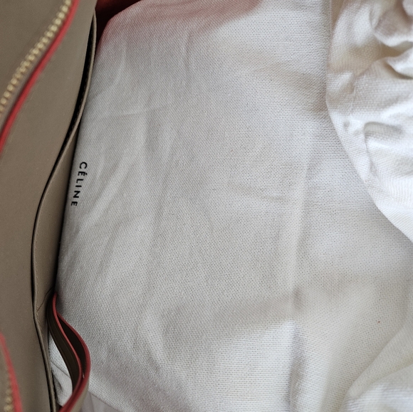 CELINE Natural Calfskin Medium Tie Knot Tote Beige - Picture 9 of 13